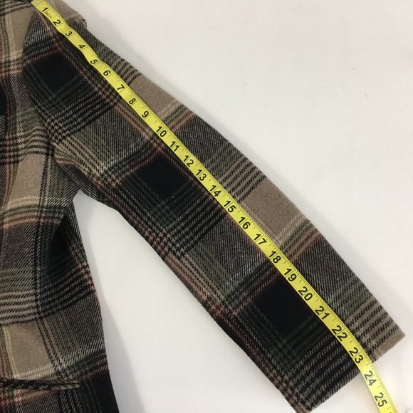 VTG White Stag Blazer Jacket Plaid Wool Blend - Picture 11 of 11